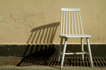 Image showing White chair