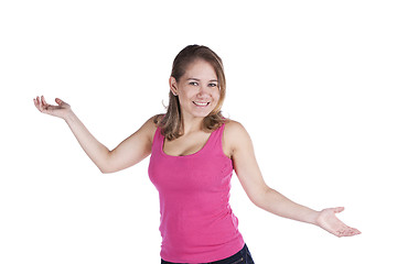 Image showing Happy woman