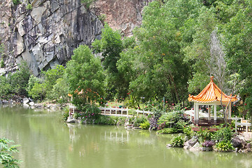 Image showing Chinese pagodas