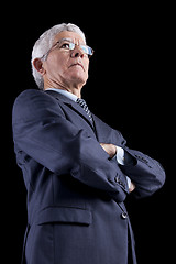 Image showing Powerful businessman