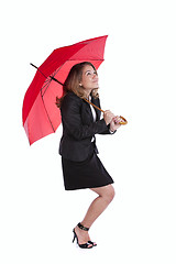 Image showing Insurance businesswoman