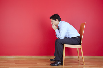 Image showing Businessman depression