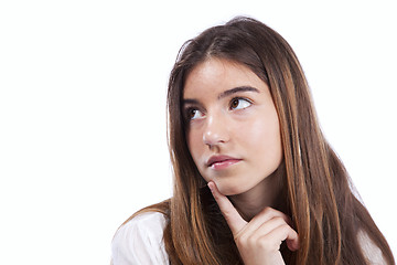 Image showing Young woman posing