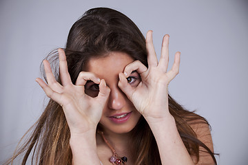 Image showing Teenager curiosity