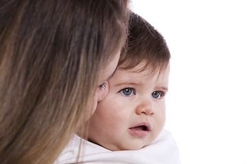 Image showing Mother with her baby son