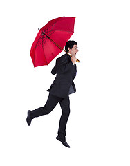Image showing Happy insurance agent