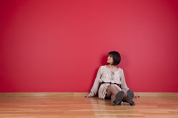 Image showing women enjoying the new house