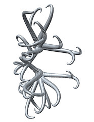 Image showing metal tentacles