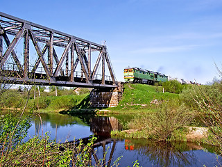 Image showing railway bridge