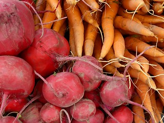 Image showing root vegetables