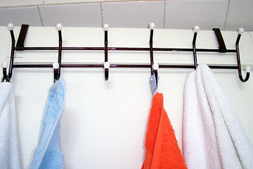 Image showing towel rack