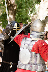 Image showing Knight battle in Jerusalem