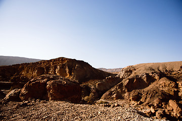 Image showing Desert landscapes