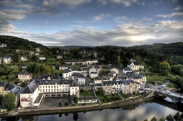 Image showing Bouillon  medieval castle in belgium