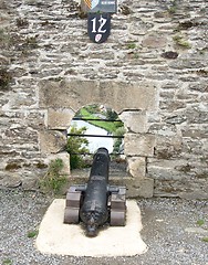 Image showing Bouillon  medieval castle in belgium