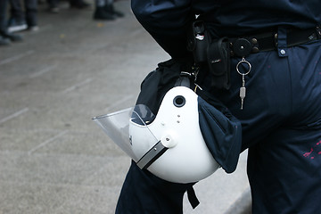 Image showing Police helmet