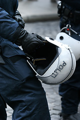 Image showing Police helmet
