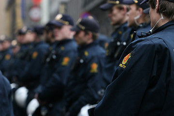 Image showing Police force