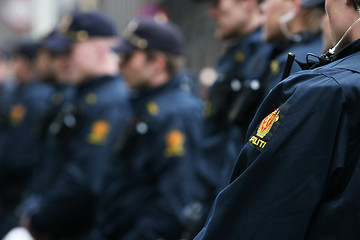 Image showing Police force