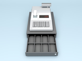 Image showing 3d cash register