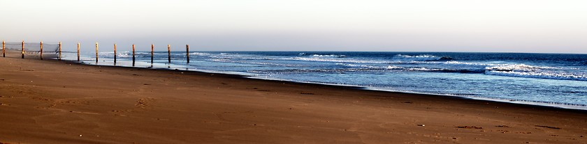 Image showing Beach Fence