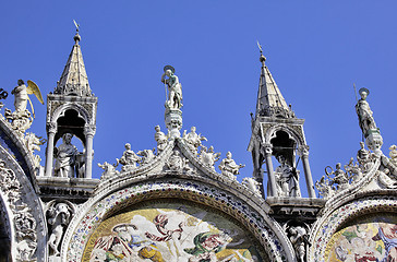 Image showing Saint Mark's Basilica, Venice, Italy