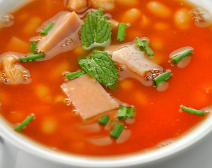 Image showing white bean soup