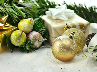 Image showing christmas decorations