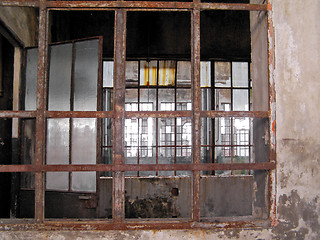 Image showing Abandoned factory