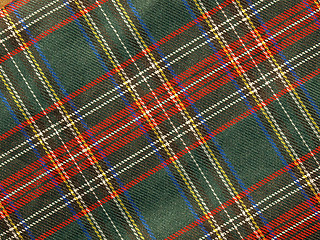 Image showing Tartan background