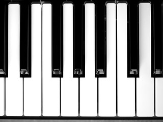 Image showing Music keyboard