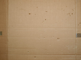 Image showing Corrugated cardboard