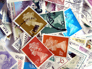 Image showing Stamps