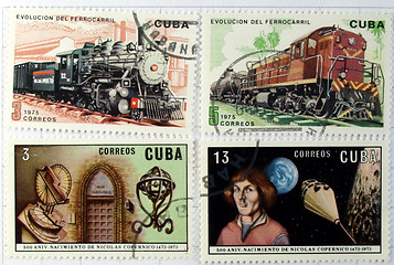 Image showing Cuba stamps