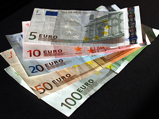 Image showing Euro note