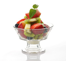 Image showing fresh fruit salad