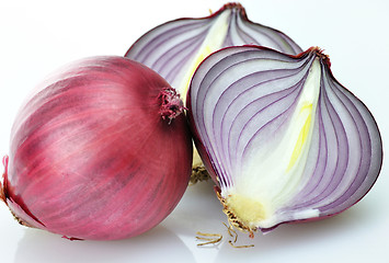 Image showing red onions 