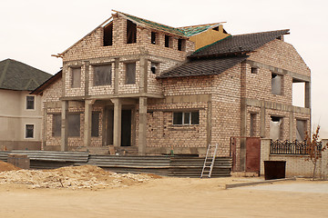 Image showing The unfinished house.