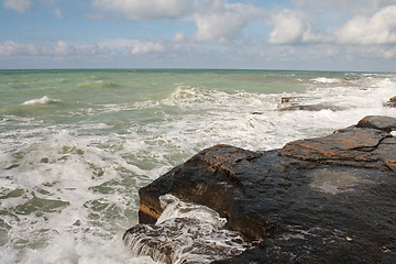 Image showing Shore of the Caspian Sea.