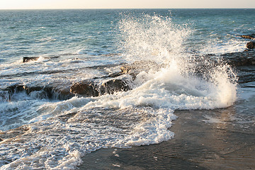 Image showing Shore of the Caspian Sea.