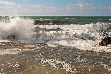 Image showing Shore of the Caspian Sea.