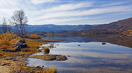 Image showing Autumn at Haukeli