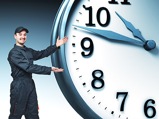 Image showing labor and time