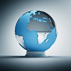 Image showing world globe