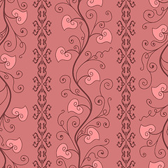 Image showing Seamless valentine pattern