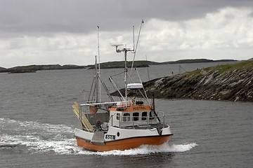 Image showing Fishing boat