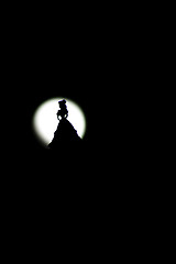 Image showing princess silhouette 