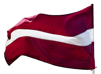 Image showing Latvian Flag