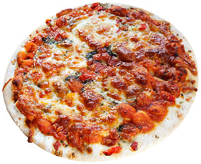 Image showing Pizza margherita