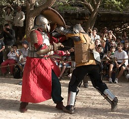 Image showing Knight battle in Jerusalem